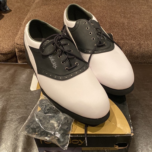 FootJoy Other - Foot-Joy Men’s “Green-Joys” Golf Shoes Sz. 10.5